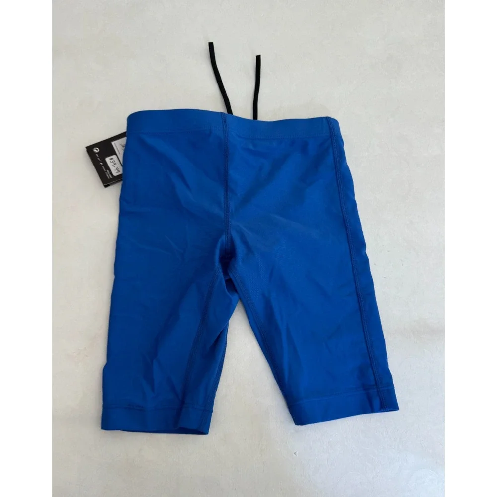 Nike Kids' Nylon Core Solid Jammer Swimwear Bottom Size 26 Blue NWT